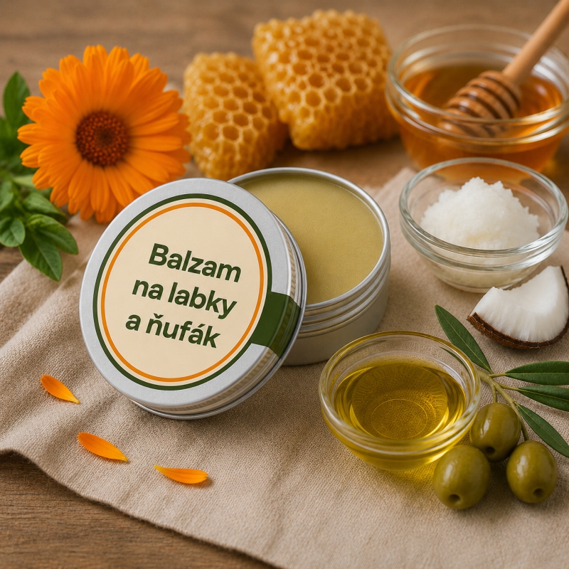 Balzam na labky a ňufák