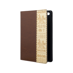 Kožené knižkové puzdro Čičmany iPad 2019 (7. generácie)