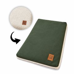 REDANT reversible dog mat DELUXE / LAMB green