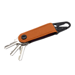 Kožená kľúčenka WHISKEY AROMA-Horčicová