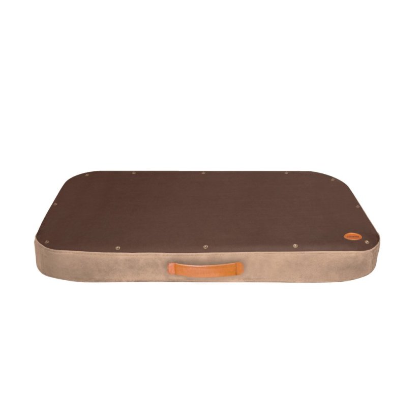 REDANT replacement cover for orthopedic bed ORTHOPEDIC DELUXE cream - chocolate - Size: S