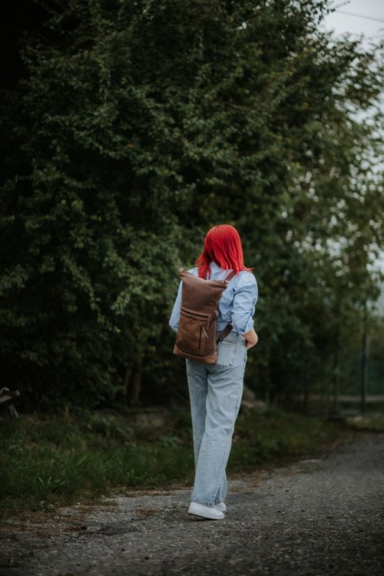 REDANT 3v1 plátený batoh 3ad čierny na MacBook 14"