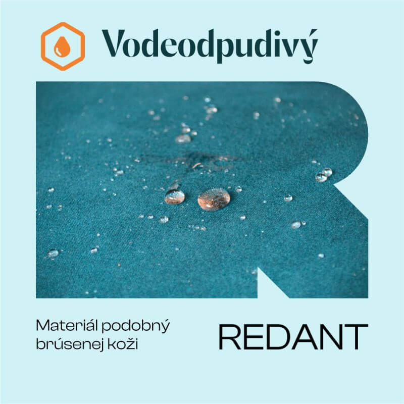 REDANT pelíšek pro psa s paměťovou pěnou DELUXE modrý - Velikost: M