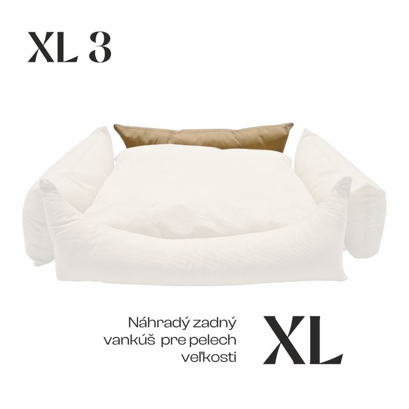 REDANT náhradní zadní polštář do pelechu - Velikost: M