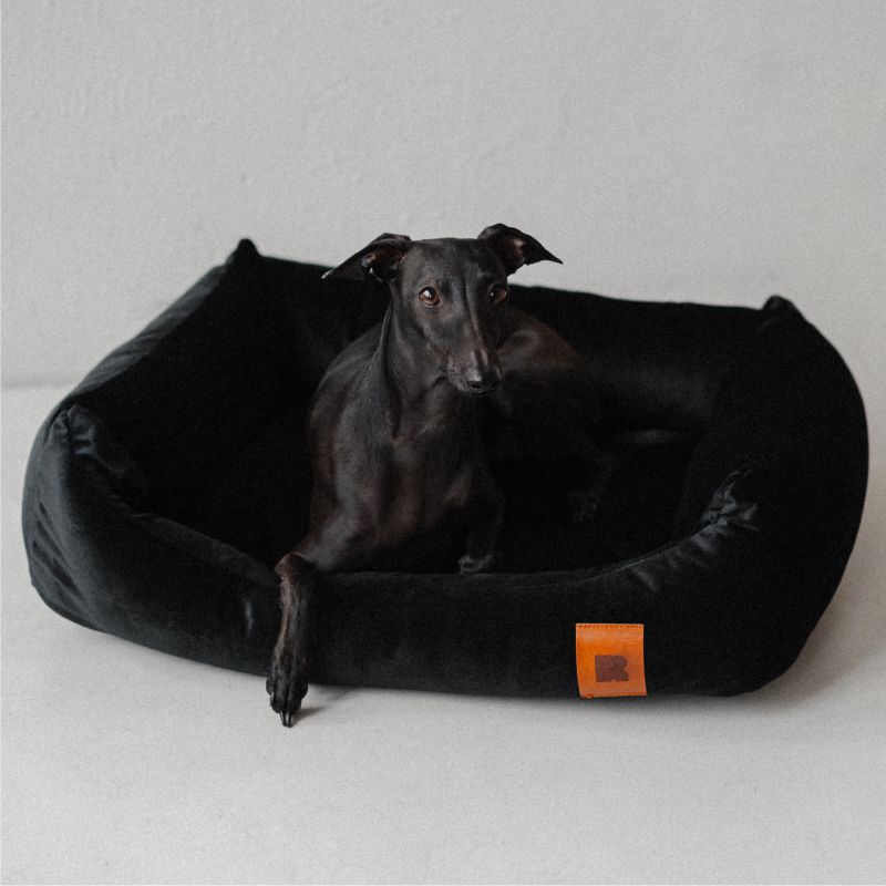 REDANT replacement cover for bed VELVET black