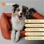 REDANT dog bed RETRO brown damask