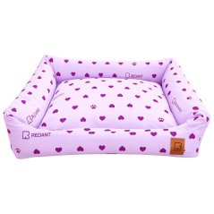 REDANT waterproof dog bed LOVE pink