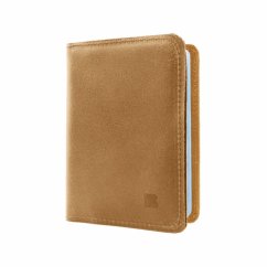 REDANT leather passport cover NATIVE mustard