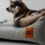 REDANT menčestrový dog bed CORD béžový - Size: M