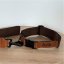 REDANT luxury black dog brown - Size: XL, Version: Collar