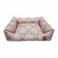 REDANT dog bed RETRO brown damask