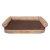 REDANT replacement cover for orthopedic bed ORTHOPEDIC DELUXE cream - chocolate