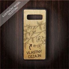 Drevený zadný kryt Vlastný dizajn na iPhone XR