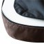 REDANT orthopedic dog bed with memory foam ORTHOPEDIC DELUXE chocolate-and-cream - Size: L