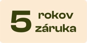 5 letá záruka na pelíšky