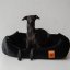 REDANT zamatový dog bed VELVET čierny - Size: S