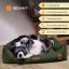 REDANT dog bed with memory foam DELUXE green - Size: XL