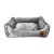 REDANT replacement cover for bed VELVET grey