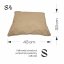 REDANT replacement middle cushion for bed - Size: L