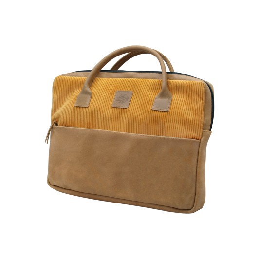 REDANT leather bag Frame mustard for MacBook 15" & 16"