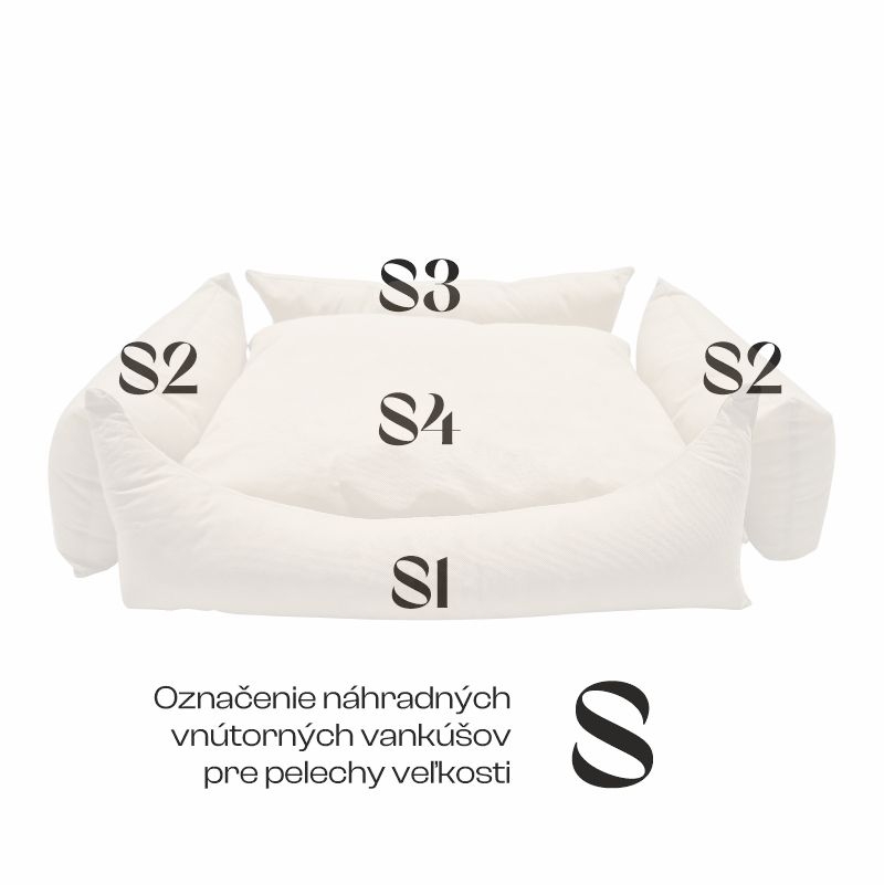 REDANT sada náhradních polštářů do pelechu - Velikost: XL