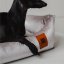 REDANT zamatový dog bed VELVET sivý - Size: M