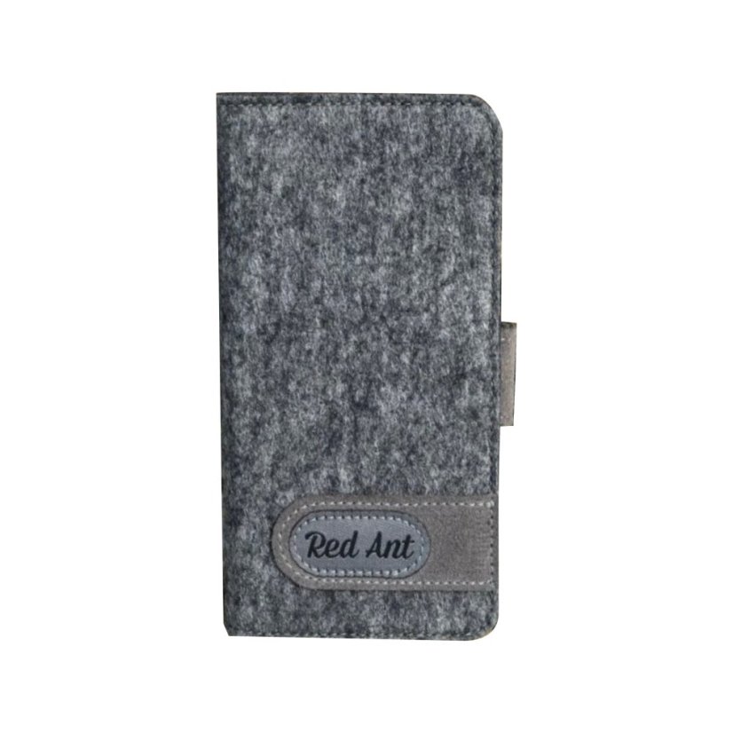 Knižkové puzdro FELT tmavosivé iPhone 13 Mini