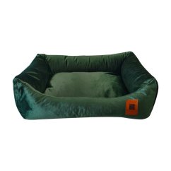 REDANT zamatový dog bed VELVET zelený