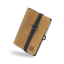 REDANT mini wallet for AirTag in waxed leather NATIVE mustard