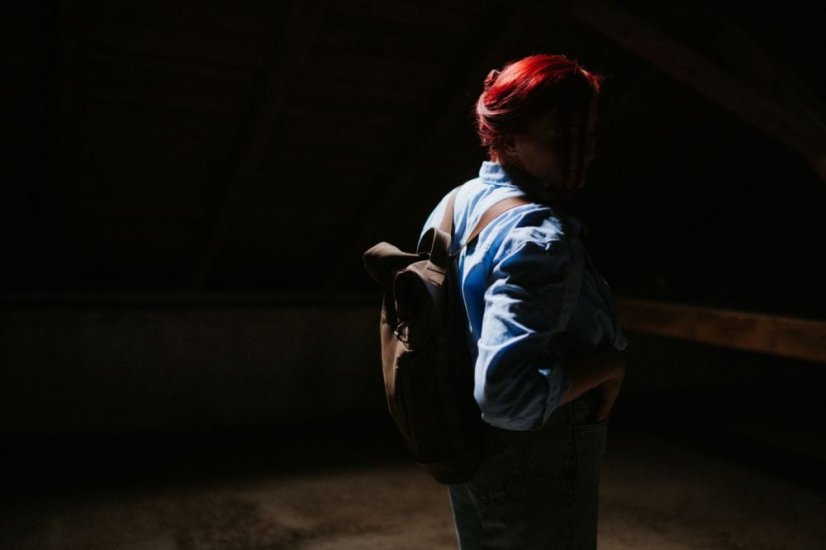 REDANT 3v1 plátený batoh 3ad čierny na MacBook 14"