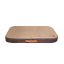 REDANT orthopedic dog bed with memory foam ORTHOPEDIC DELUXE chocolate-and-cream - Size: L
