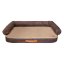 REDANT orthopedic dog bed with memory foam ORTHOPEDIC DELUXE chocolate-and-cream - Size: L