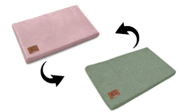 REPLACEMENT COVERS FOR MATS - Color - Black