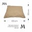 REDANT replacement middle cushion for bed - Size: L