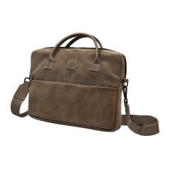 REDANT leather bag Frame brown for MacBook 13" & 14" with strap