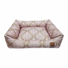 REDANT pelech pro psa RETRO damask hnědý