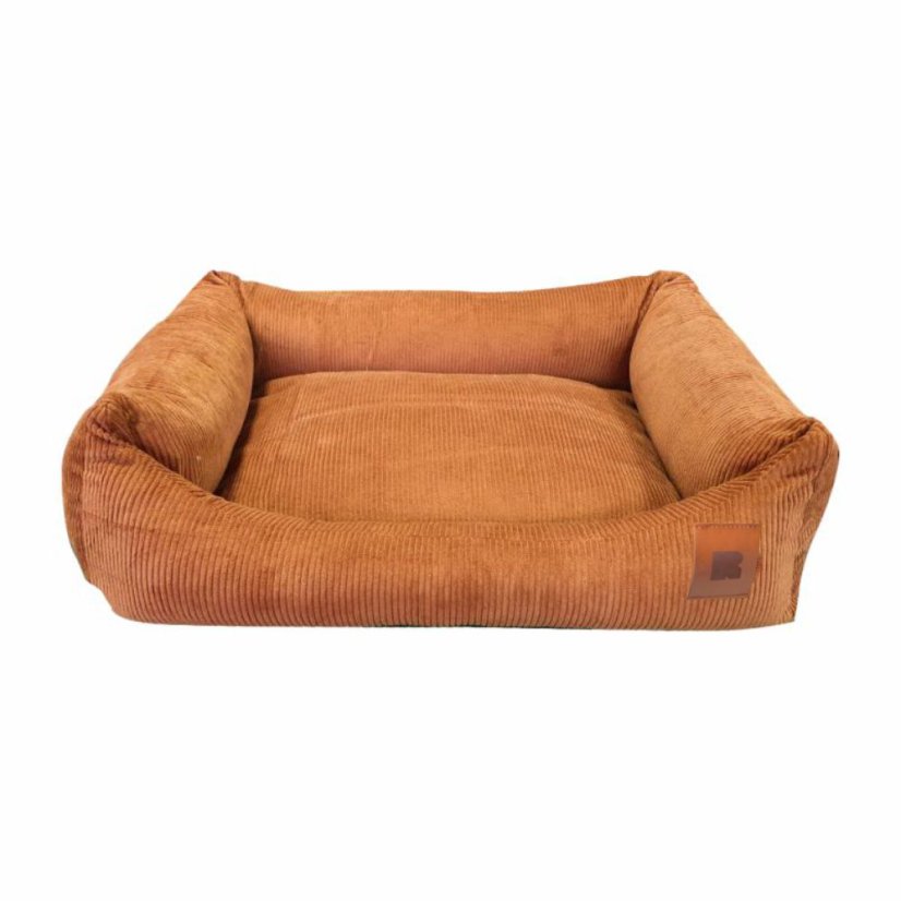 REDANT menčestrový dog bed CORD koňakový - Size: L