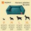 REDANT Replacement Cover for Dog Bed DELUXE blue - Size: S