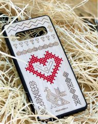 Drevený zadný kryt Folk na Huawei P40 Pro