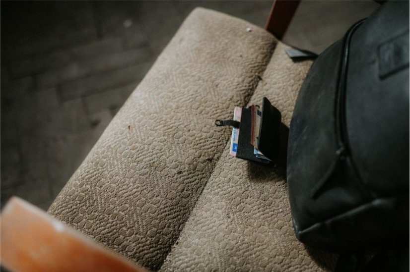 REDANT kožený batoh NATIVE čierny MacBook 15" a 16"