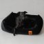 REDANT zamatový dog bed VELVET čierny - Size: S