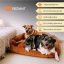 REDANT menčestrový dog bed CORD koňakový - Size: L