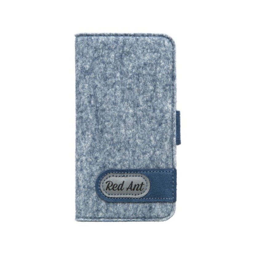 Knižkové puzdro FELT modré iPhone 12 Mini