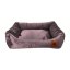 REDANT zamatový dog bed VELVET fialový - Size: S