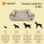 REDANT menčestrový dog bed CORD béžový - Size: M
