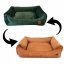 REDANT replacement cover for bed CORD petrol - Size: M