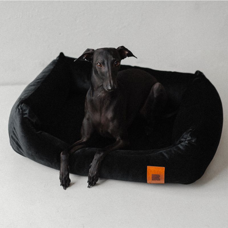 REDANT replacement cover for bed VELVET black
