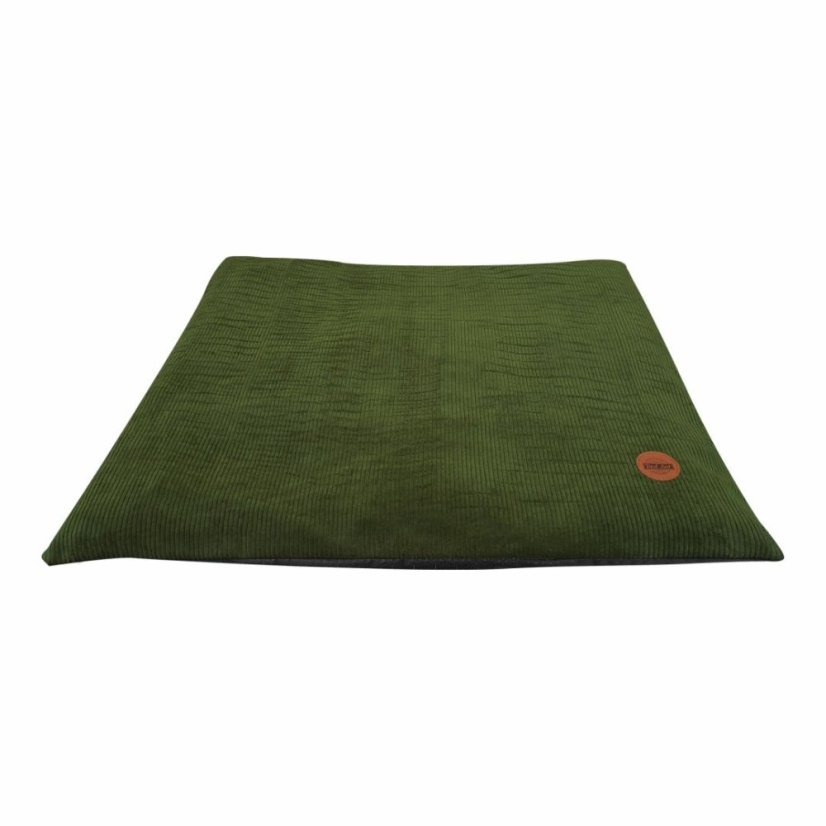 REDANT corduroy dog pillow CORD green - Size: L