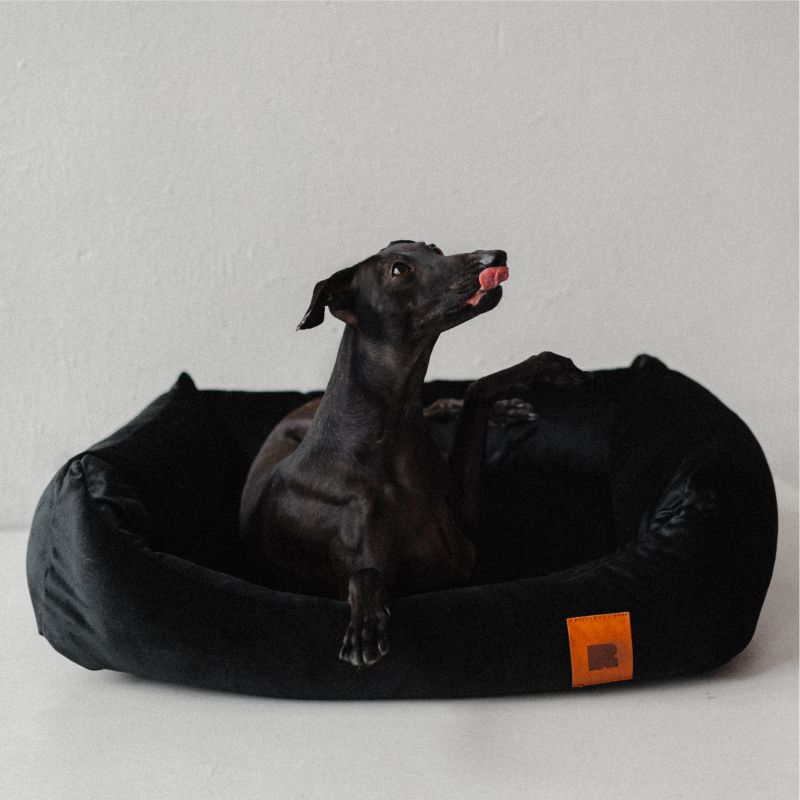 REDANT replacement cover for bed VELVET black