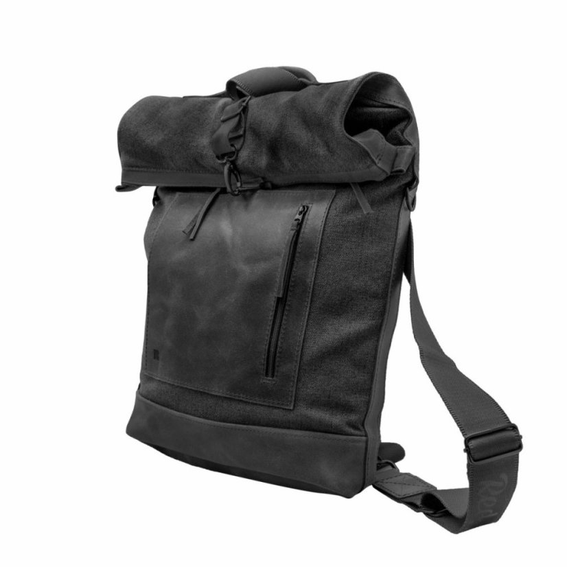 REDANT 3v1 plátený batoh 3ad čierny na MacBook 14"